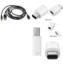 Load image into Gallery viewer, CAR AUX AUDIO MICRO USB CABLE & TYPE C 3.1 ADAPTER For Nextbit Robin Huawei P9 PLUS
