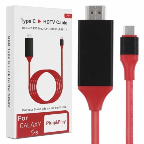 USB 3.1 Type C USB-C to 4K HDMI HDTV Adapter Cable For MacBook DELL Alienware M15