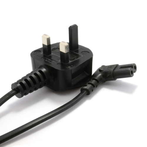 Top Quality Right Angle 3M Long Mains Power Cable For Samsung LED Flat TV UK