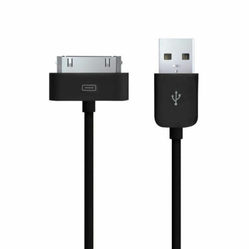Black - USB Data Sync Charger Cable Wire Lead For Apple iPhone 3gs 4 4g 4s UZ078