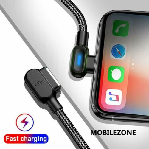Fast Charge Type C USB Data Cable LED Lead for Samsung Galaxy S20 S10 S9 S8 A70